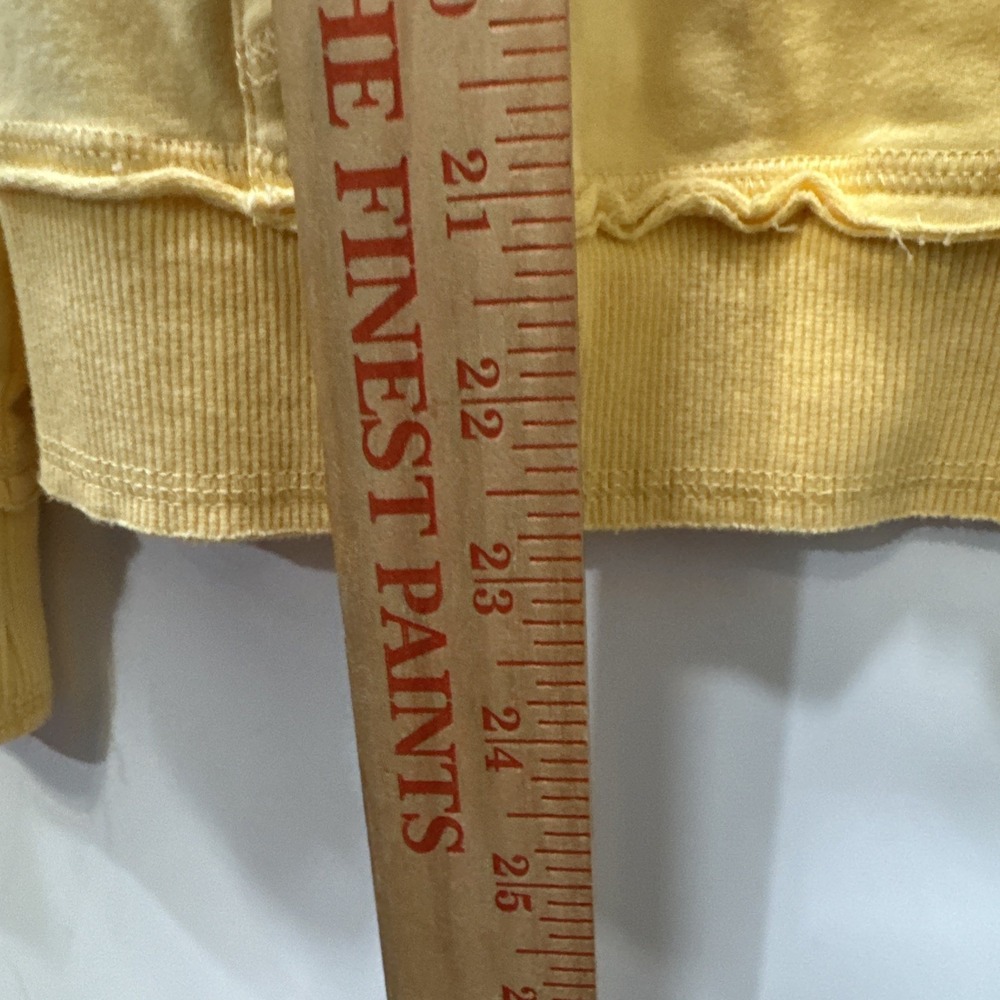 Neimann Marcus Yellow Track Suit Straight Leg, Full Zip Hooded Jacket Size Small - Picture 6 of 16